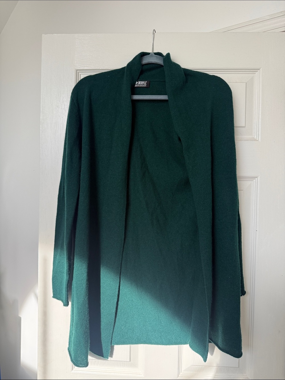 Beryll 100% cashmere open front cardigan